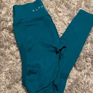 Blue Alphalete leggings